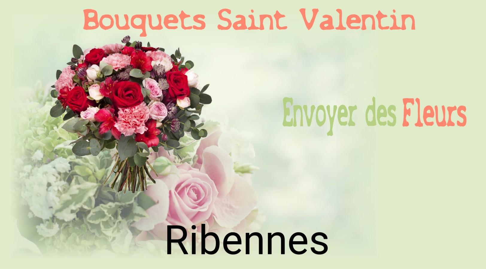 Roses de Saint-Valentin livrées à Ribennes